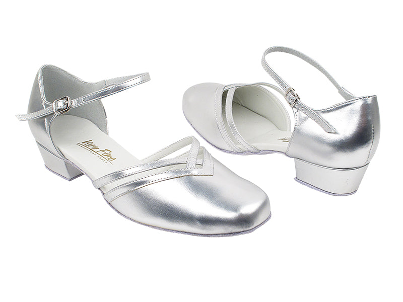 8881 151 Soft Silver PU with 1" Heel in the photo