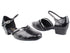8881 222 Sanke Black_Black Patent Trim with 1" Women Heel in the photo