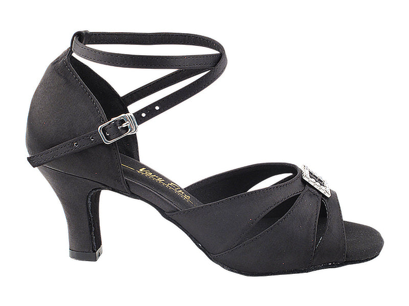 8906LEDSS Black Satin with 2.5" Heel (2899) in the photo