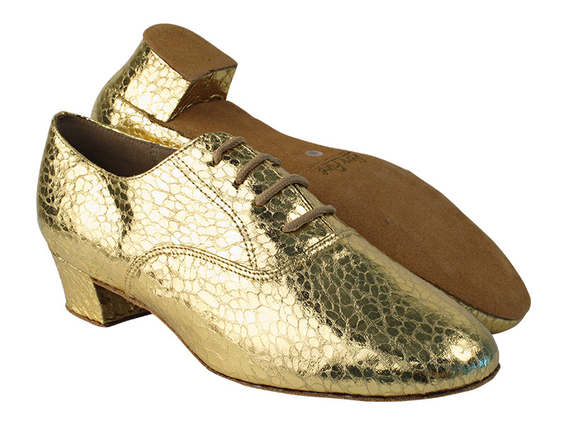 915108 204 Ultra Gold with 1.5" Latin Heel in the photo