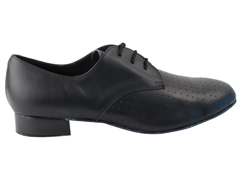 916103 Cuir perforé noir