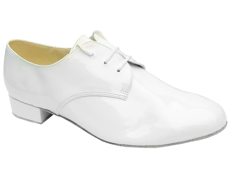 916103 White Patent with 1" heel in the photo