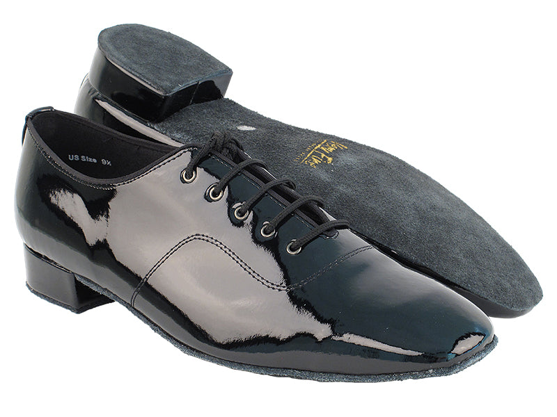 917101 Black Patent with 1" Standard Heel in the photo