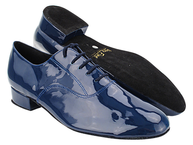 919101 297 Dark Blue Patent with 1" Standard Heel (2002) in the photo