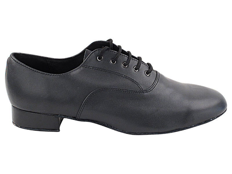 919101W Black Leather in wide width with 1" Standard Heel in the picture
