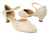 9621 60 Tan PU_60 Tan PU Trim with 1.3" Cuban Heel in the photo