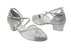 9622 107 Silver Scale_52 White Mesh with 1.5" Medium Heel in the photo