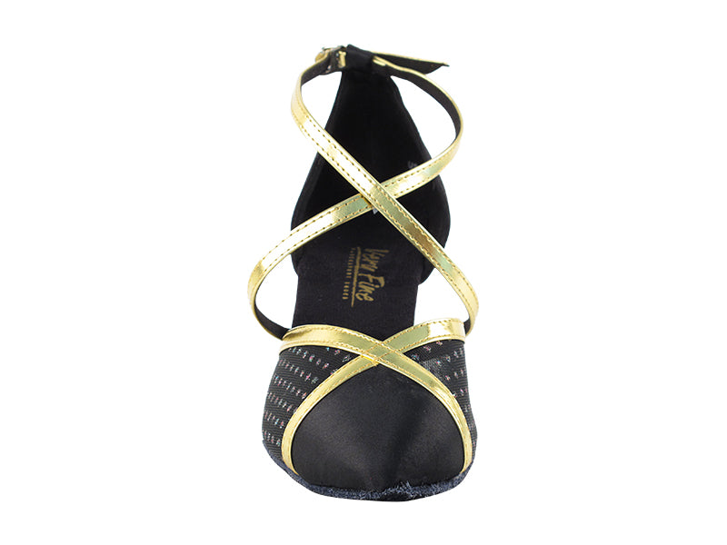 9622 Satin noir et maille n° 109