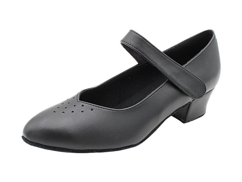 9626 Black Leather with 1.5" Medium heel (2001) in the photo