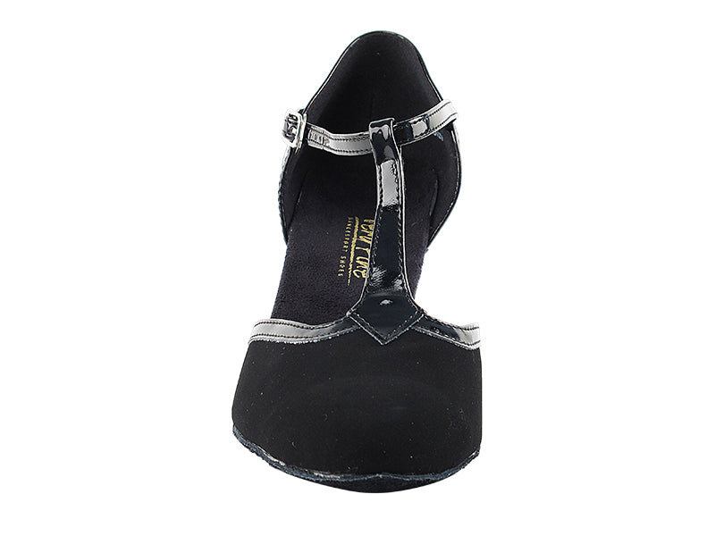 9627 Black Nubuck & Black Trim
