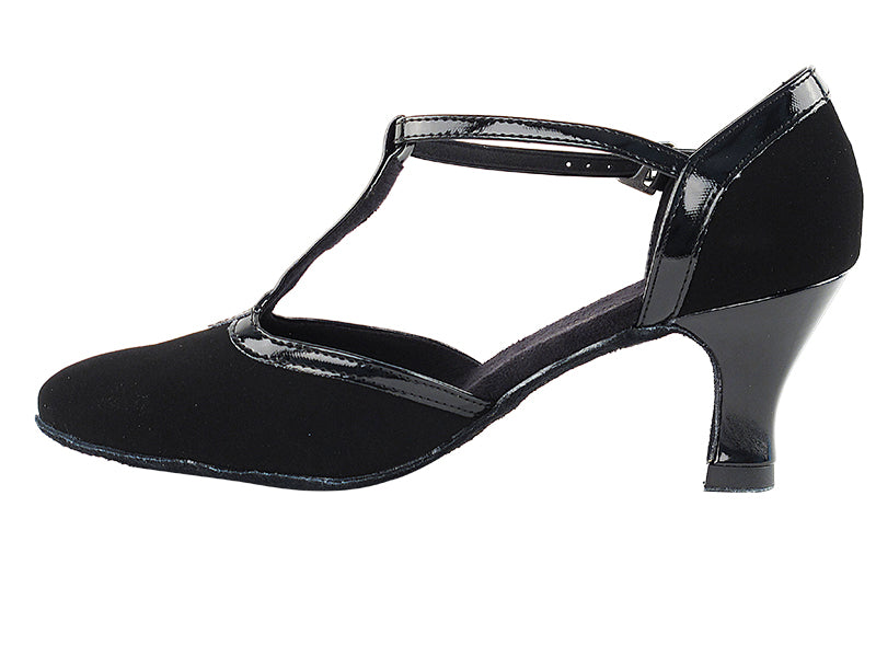 9627 Black Nubuck & Black Trim