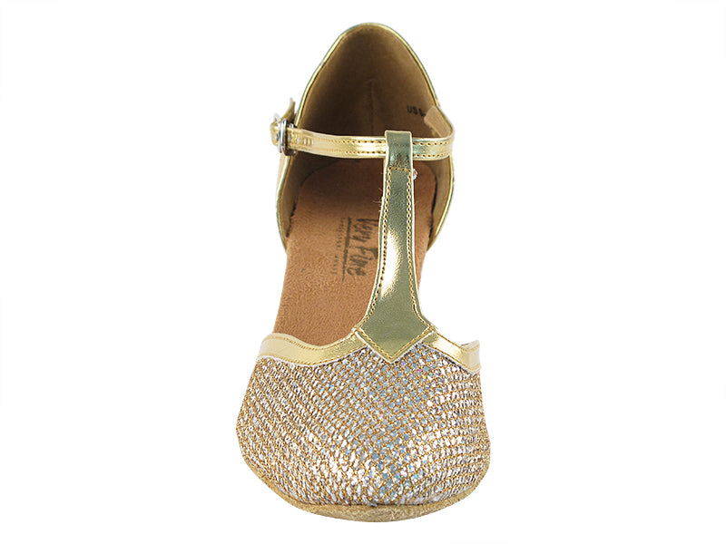 9627 Gold Sparklenet & Gold Trim