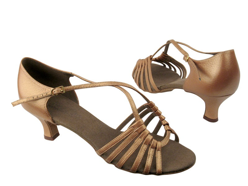 C1661 BC2 Tan Light Leather with 2" Slim Cuban heel in the photo