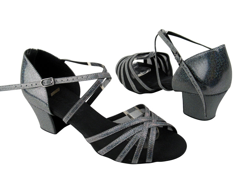C1670C BD30 Laser Black_Black Mesh with 1.6" Medium heel in the photo
