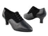 C1688 Black Nubuck_ Black with 2" Slim Heel in the photo
