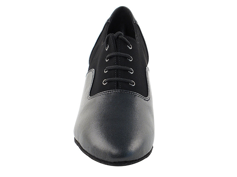 C1688 Black Nubuck_ Black with 2" Slim Heel in the photo