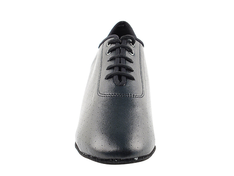 C2001 Black Leather with 1.6" Medium Heel in the photo