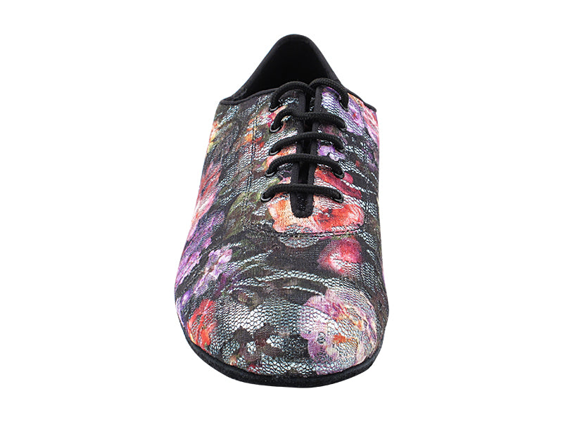 C2001 197 Flower Glitter Satinl with 1" Heel (8881) in the photo