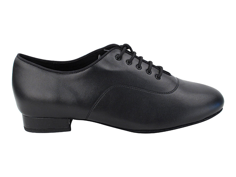 C2503DB Black Leather with 1" Standard Heel in the photo