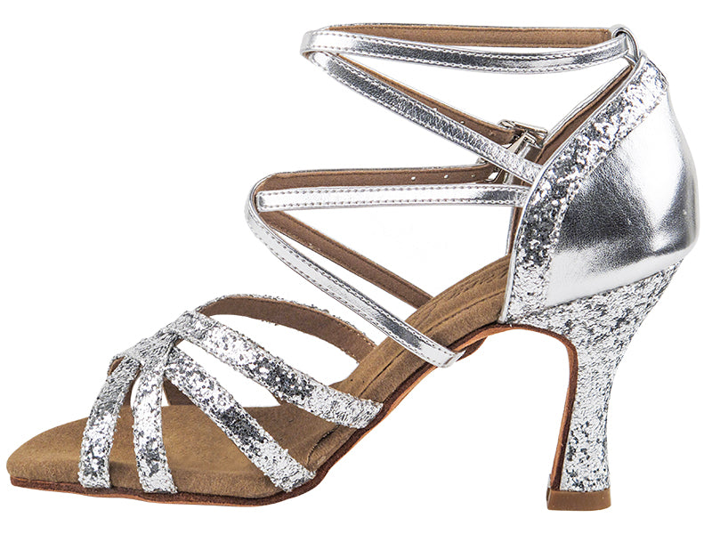 C5008M Silver Sparkle & Silver Vegan