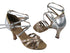 C5008Mirage BH3 Rainbow Sparkle_BB3 Silver Leather with 3" Flare heel in the photo