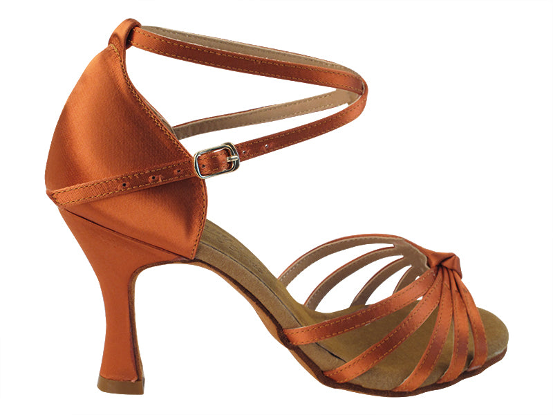 C6005 Dark Tan Satin