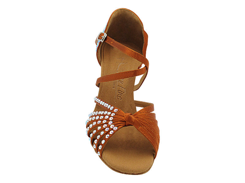 C6007XCC-16AB Copper Tan Satin with 3" (5059) in the photo