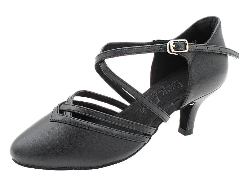 C8881X 216 Black Leather with 2.5" Heel (2040) in the photo