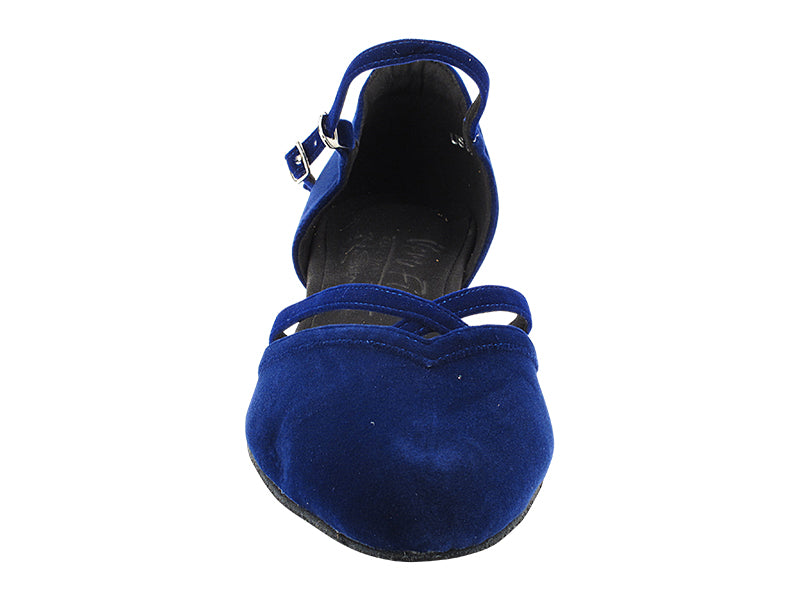 C8881 252 Blue Velvet with 1" Heel (8881) in the photo