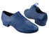C919101 BB19 Dark Blue Leather with 1" Standard heel in the photo