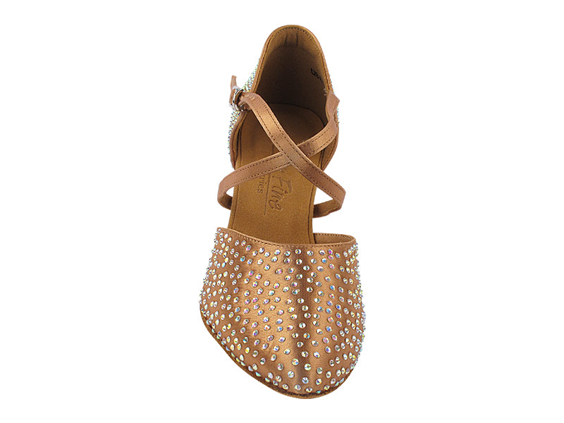 C9691CC Tan Satin with 2" Slim Heel (MTXZ) in the photoC9691CC Tan Satin with 2" Slim Heel (MTXZ) in the photoC9691CC Tan Satin with 2" Slim Heel (MTXZ) in the photo