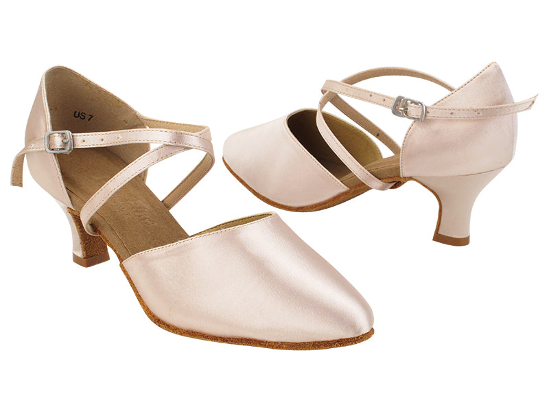 C9691 140 Flesh Satin with 2" Slim Heel (MTXZ) in the photo
