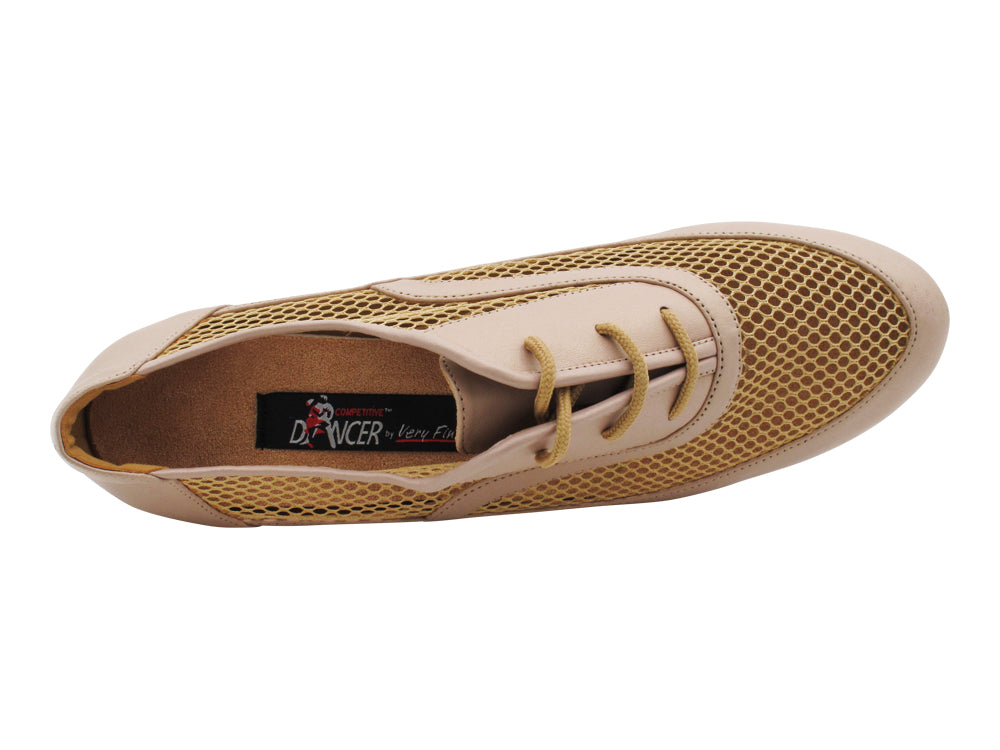 CD1108 Nude Leather with 2 INCH MEDIUM HEEL (3G09) in the photo