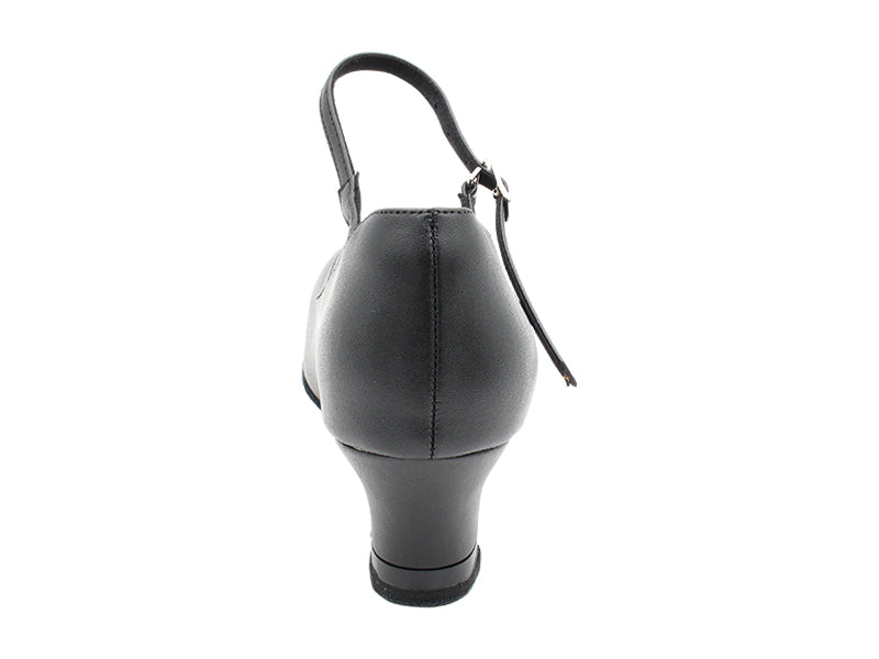 CD1112 Black Leather with 2" Medium Heel (3G09) in the photo