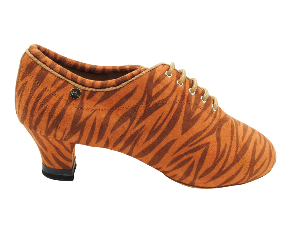 CD1116 Tiger Velvet with 2" Medium Heel (3G09) in the photo