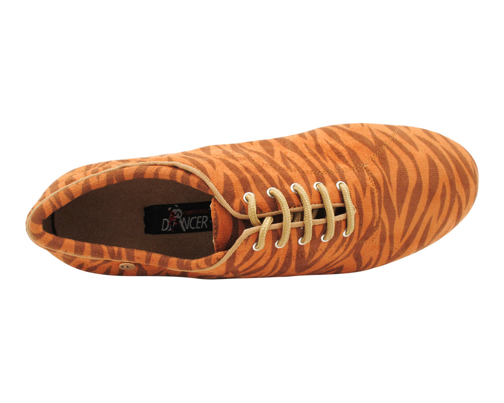 CD1116 Tiger Velvet with 2" Medium Heel (3G09) in the photo