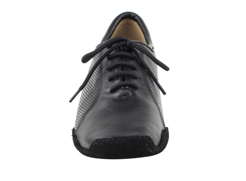 CD1119 Semelle fendue en cuir noir