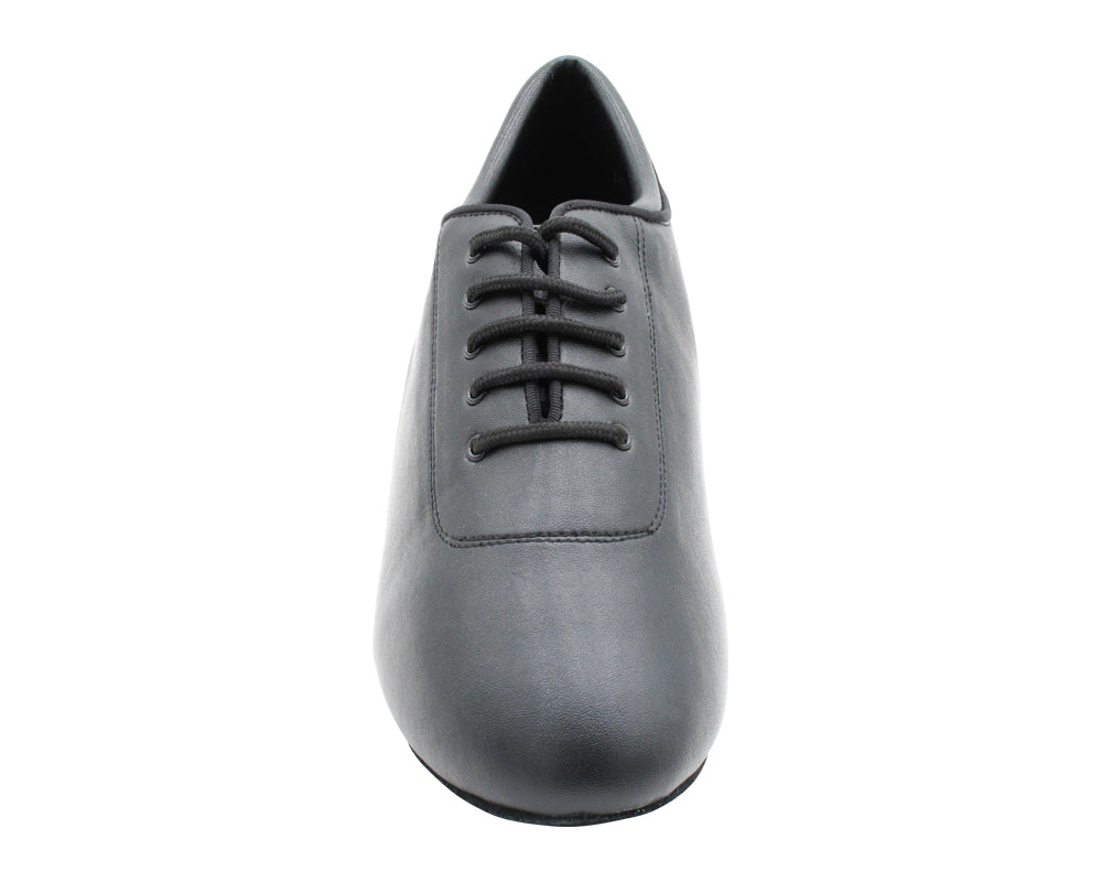 CD1120 Split Sole Black Leather with 2" Medium Heel (3G09) in the photo