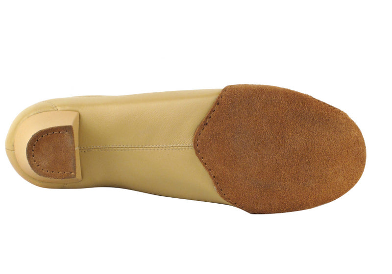 CD1121 Cuir nu à semelles fendues
