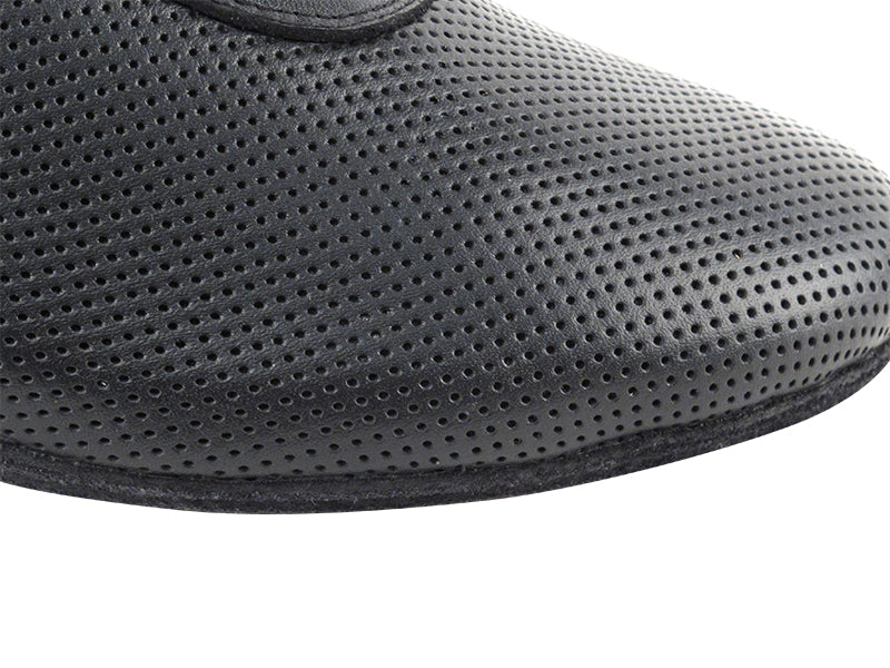 CD1122DB Black Leather with 2" Medium Heel in the photo