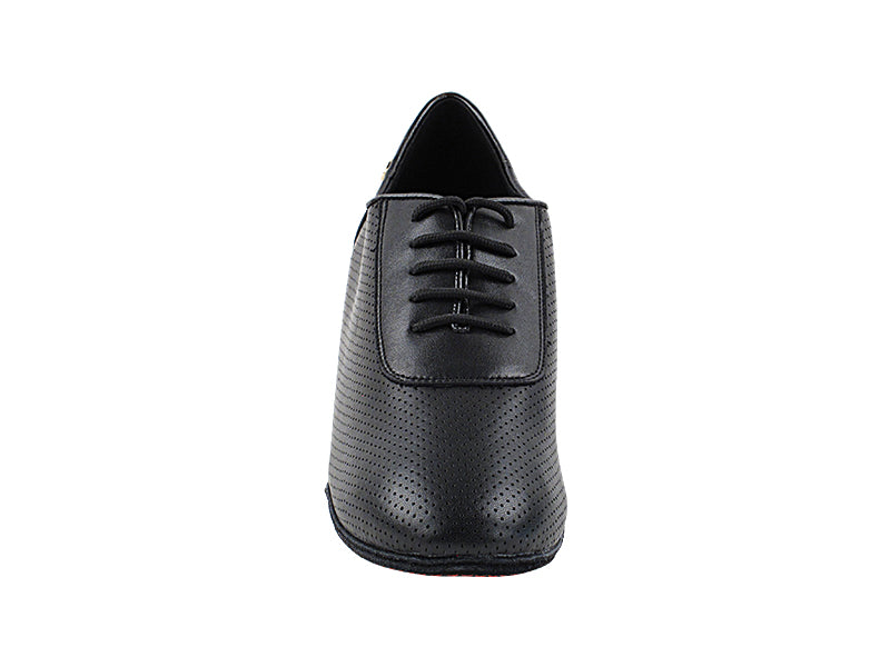 CD1122DB Black Leather with 2" Medium Heel in the photo