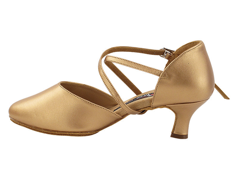 CD1123DB 287 Copper Nude Leather with 2.5" Heel (2040) in the photo