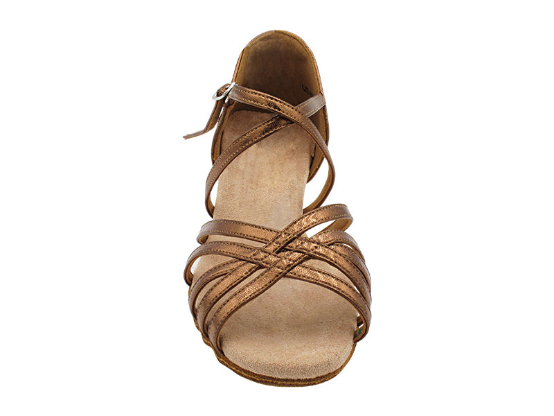 CD1124DB 63 Dark Tan Copper Leather with 1" Heel (8881) in the photo