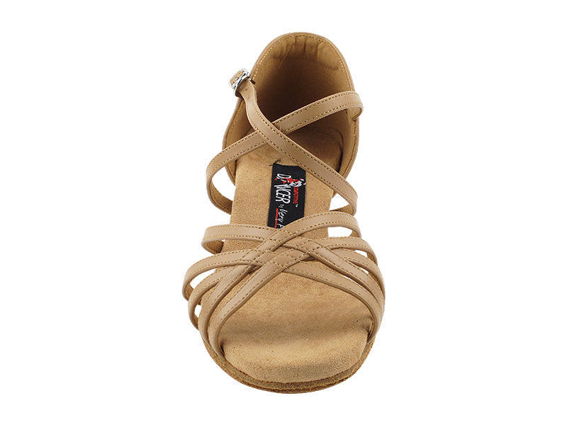 CD1124DB 220 Beige Brown Leather with 1.6" Heel (NJ) in the photo