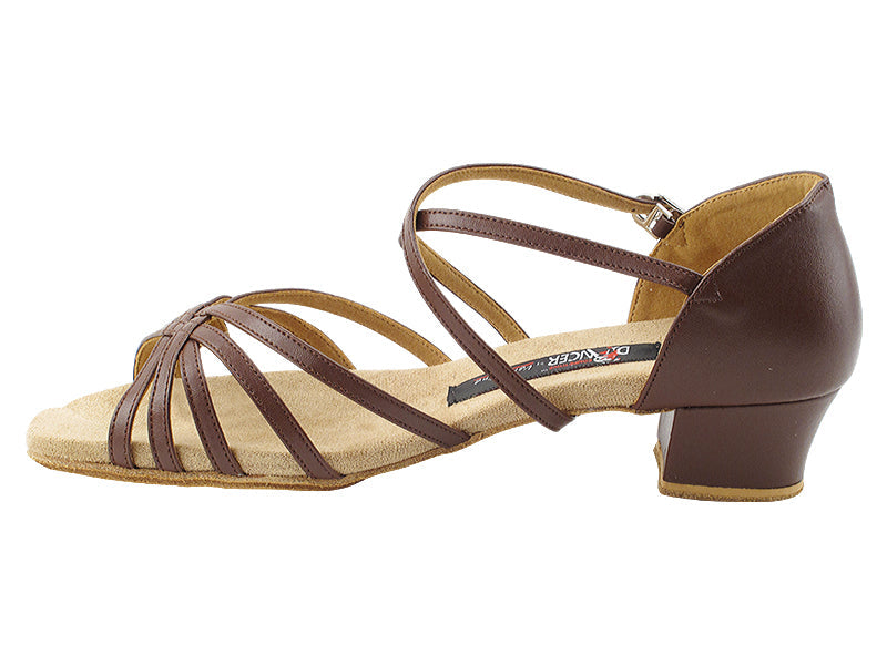 CD1124DB 305 Dark Tan Leather with 1.5" Heel (NTD) in the photo