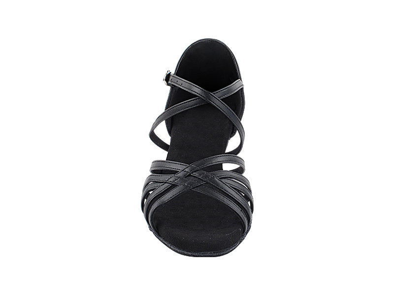 CD1124DB Black Leather with 2" Medium Heel in the photo