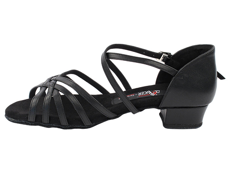 CD1124DB Black Leather with 1" Heel (8881) in the photo