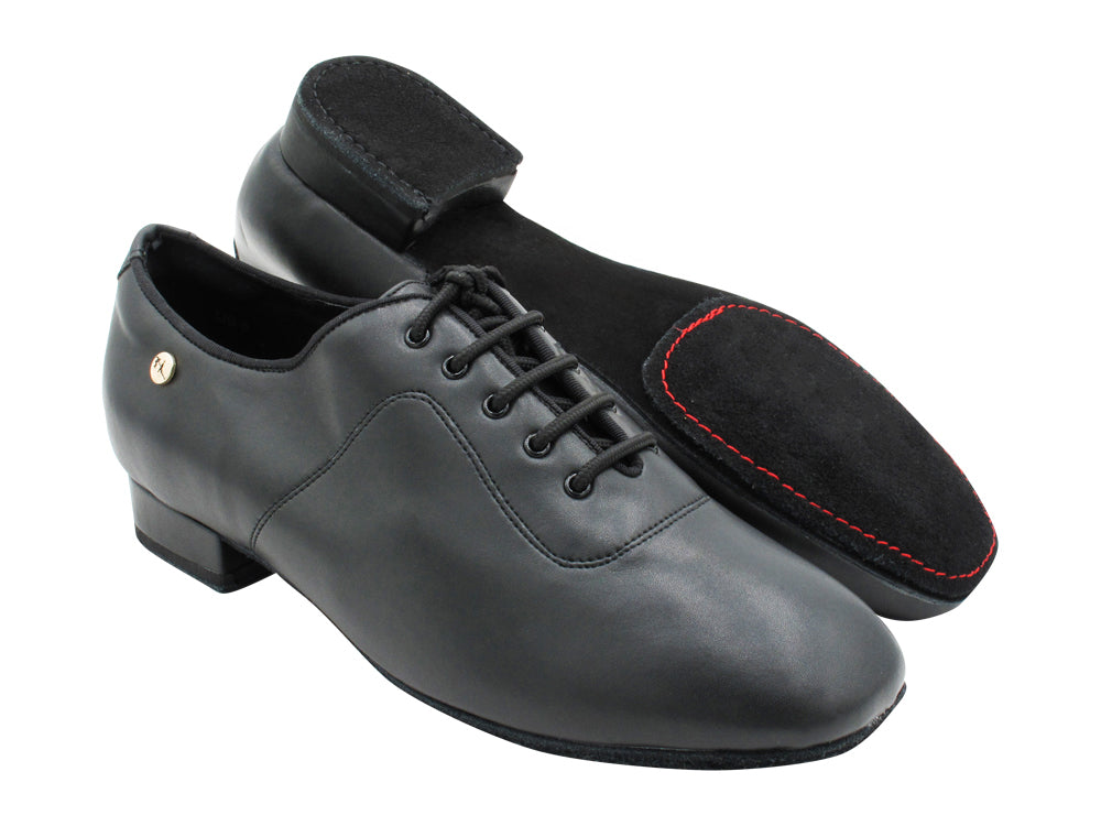 CD1427DB Black Leather with 1" standard heel