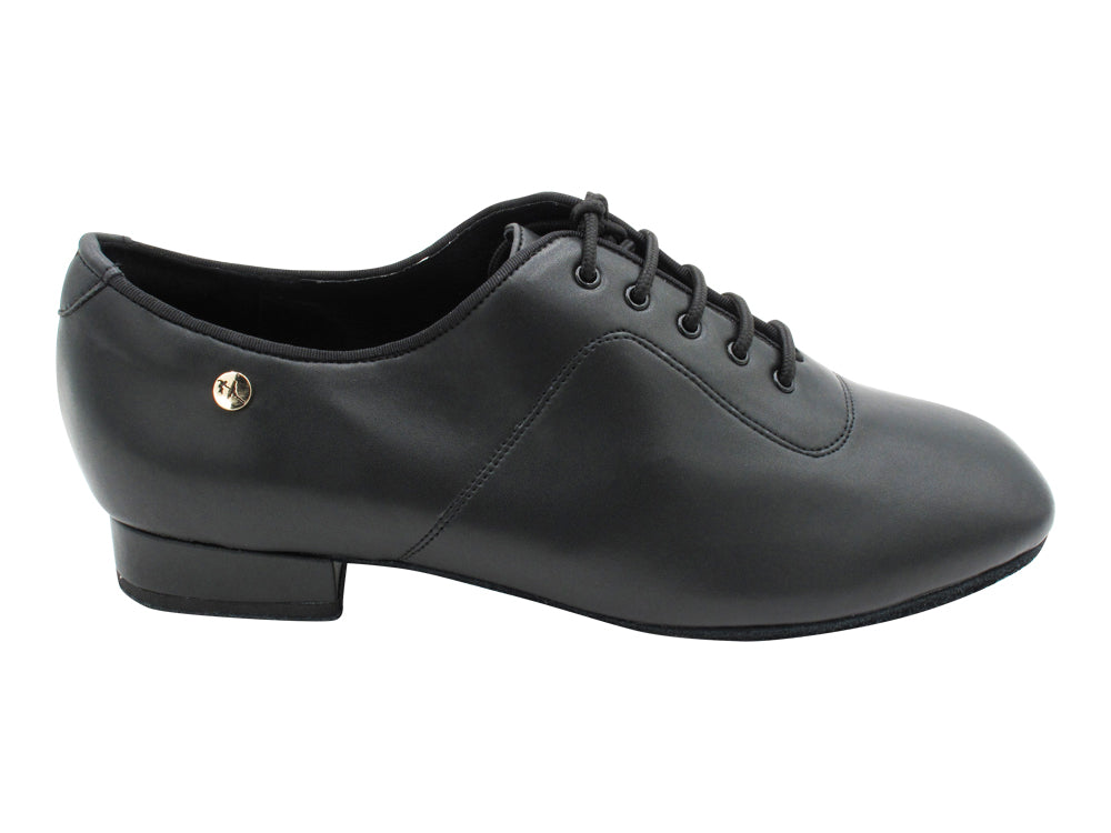 CD1427DB Black Leather with 1" standard heel