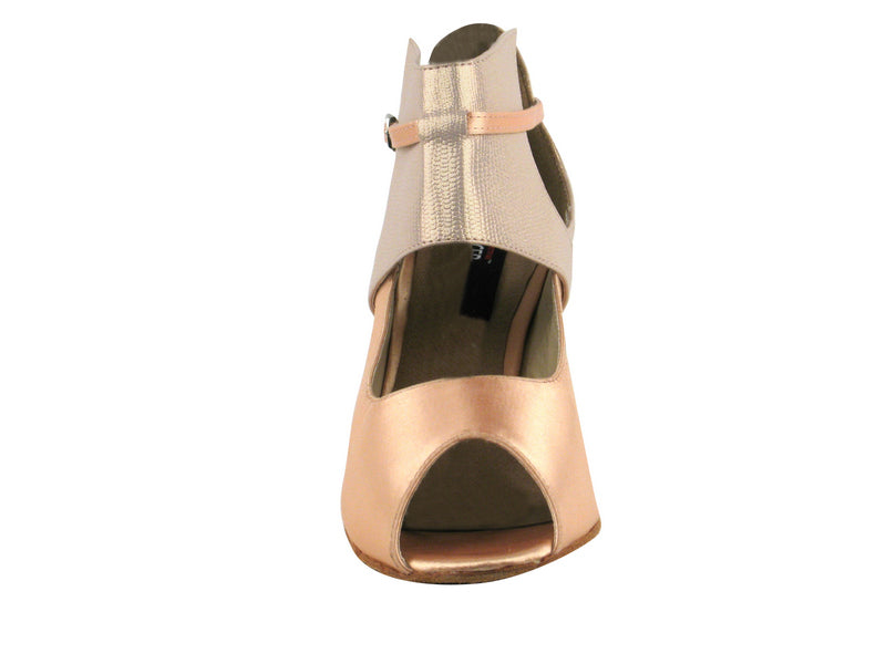 CD3001 Flesh Satin & Beige